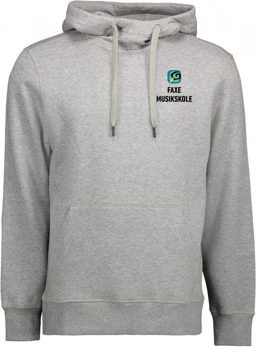 ID - Faxe Musikskole Hoodie Men - Grey Melange