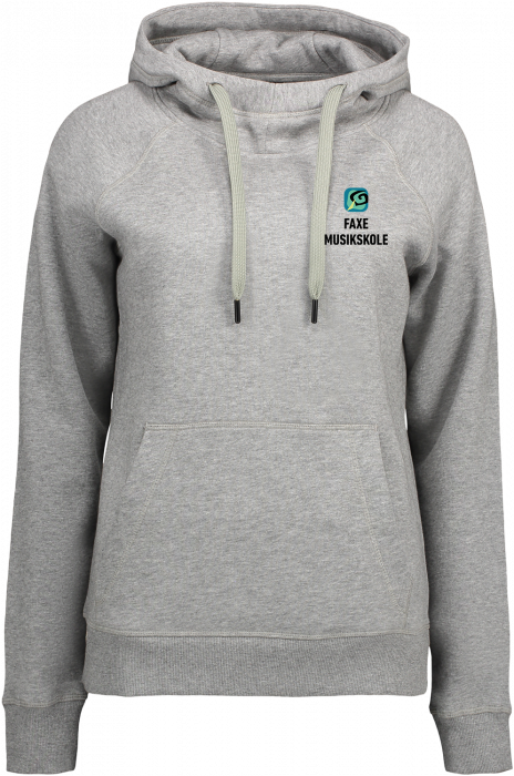 ID - Faxe Musikskole Hoodie Women - Grey Melange