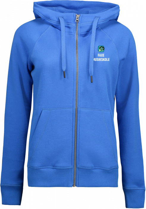 ID - Faxe Musikskole Hoodie W. Zip Women - Azur