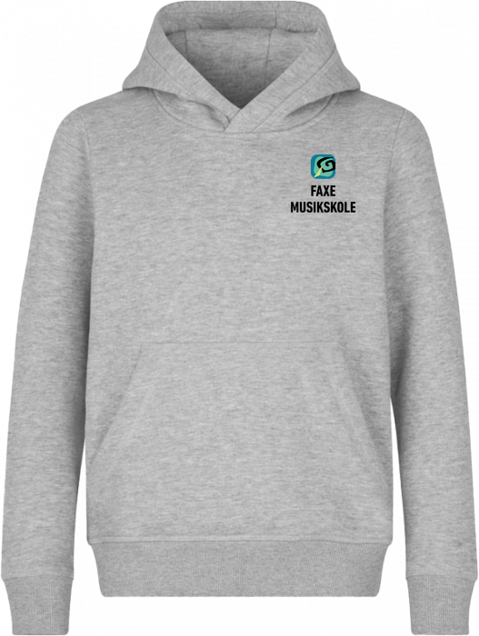 ID - Faxe Musikskole Hoodie Ks - Grey Melange